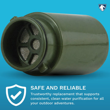 Survivor Filter PRO Carbon Filter Replacement, Compatible with Electric PRO X - Survivor Filter
