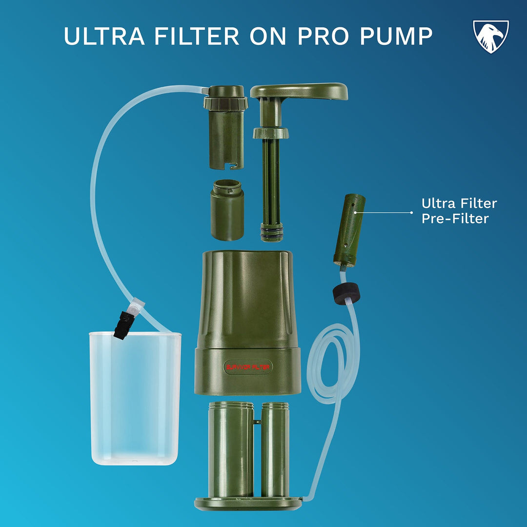 Survivor Filter PRO Extra Pre-Filter Kit, Compatible with Electric PRO X - Survivor Filter