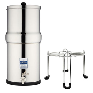 Survivor Filter Gravity Steel 2.25 Gallon Water Filtration System - Survivor Filter