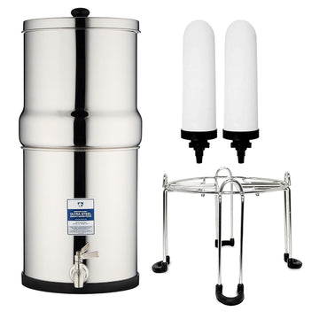 Survivor Filter Gravity Steel 2.25 Gallon Water Filtration System - Survivor Filter