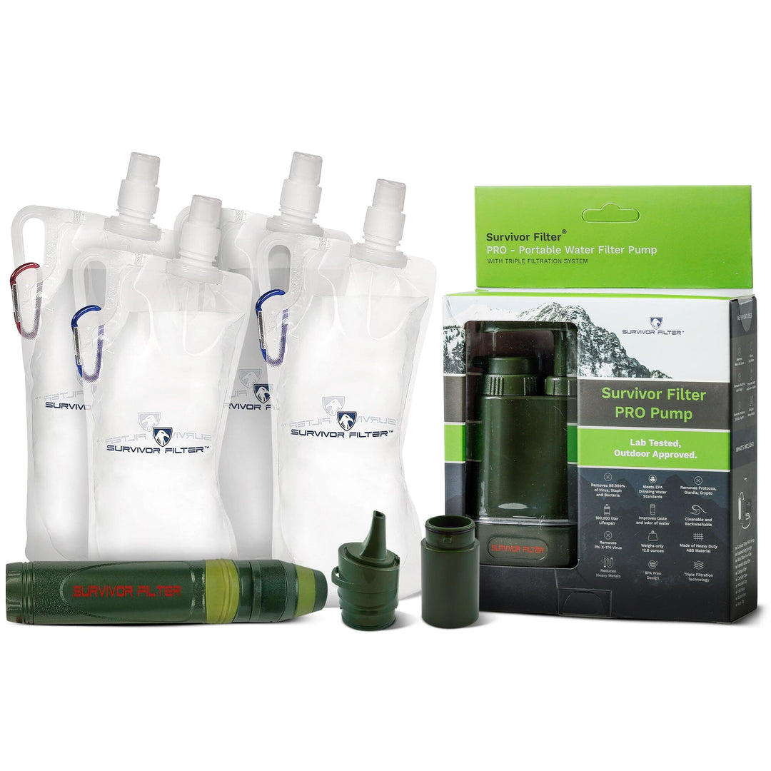 SURVIVOR FILTER™ Ultimate Survival Bug-Out Kit Survivor Filter 
