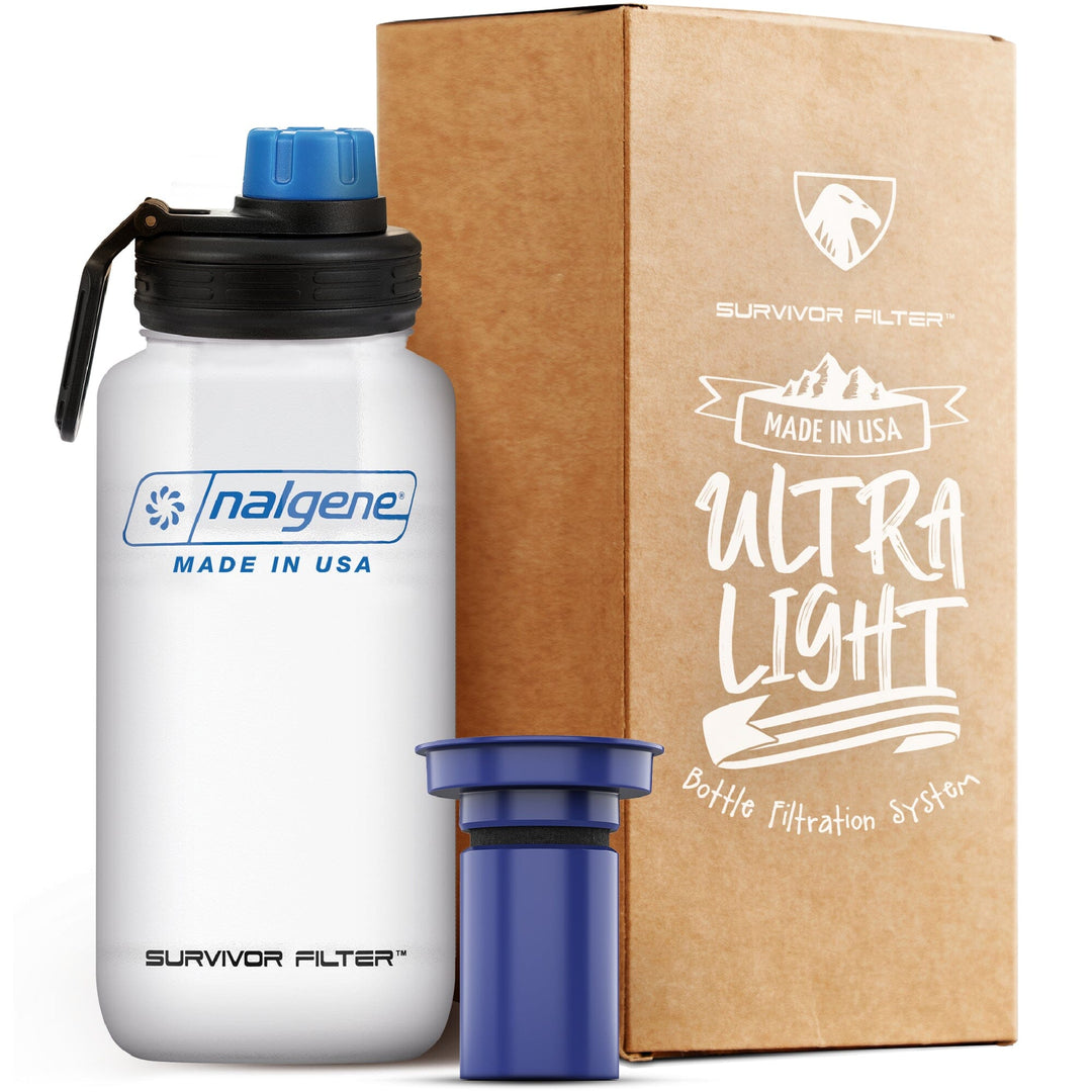 SURVIVOR FILTER™ Americana Ultra Light Water Bottle Filtration System - Survivor Filter