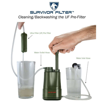 Survivor Filter PRO Extra Pre-Filter Kit, Compatible with Electric PRO X - Survivor Filter