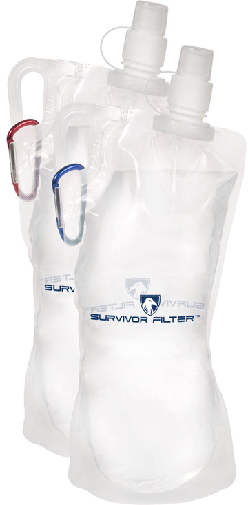 SURVIVOR™ Travel Water Bottle with Filter