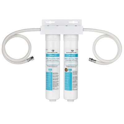 SURVIVOR FILTER™ Max, 2-Stage Fluoride and Chlorine In-Line Home Filter - Survivor Filter