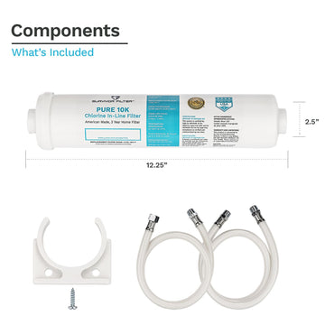 SURVIVOR FILTER™ Pure 10K, Chlorine In-Line Home Filter - Survivor Filter
