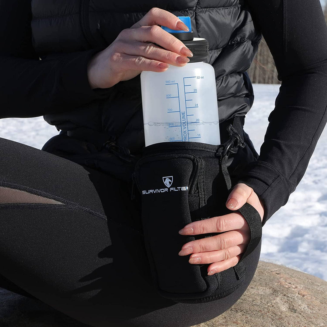 SURVIVOR FILTER™ Active All Terrain Filtration Bottle &amp; Carrier System - Survivor Filter