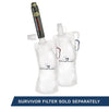 Survivor Canteens - Collapsible Water Bottles, Canteens 2 Pack of 32oz - Survivor Filter