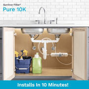 SURVIVOR FILTER™ Pure 10K, Chlorine In-Line Home Filter - Survivor Filter