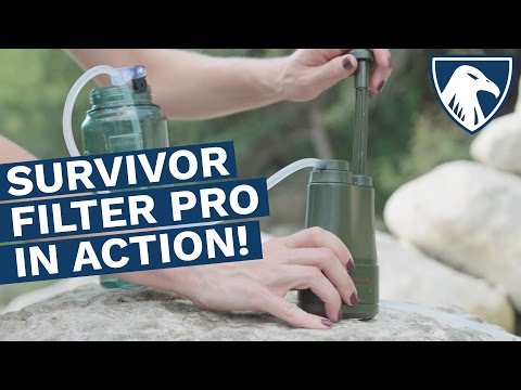 SURVIVOR FILTER PRO™ Portable Water Filter Pump - Survivor Filter