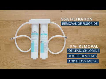 SURVIVOR FILTER™ Max, 2-Stage Fluoride and Chlorine In-Line Home Filter - Survivor Filter